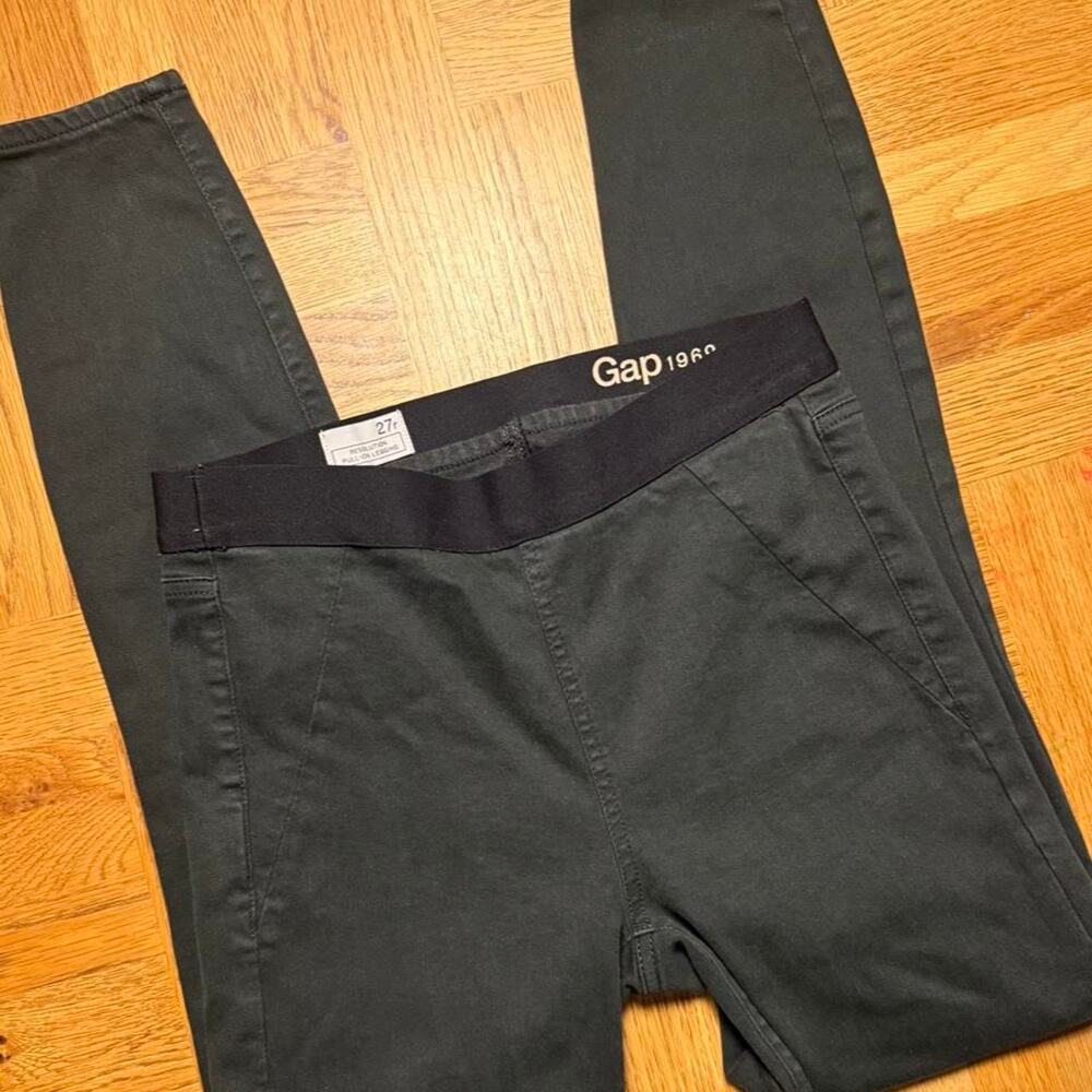 Gap Resolution Pull-On Leggings Black Size 27 Skinny Stretch Pants
